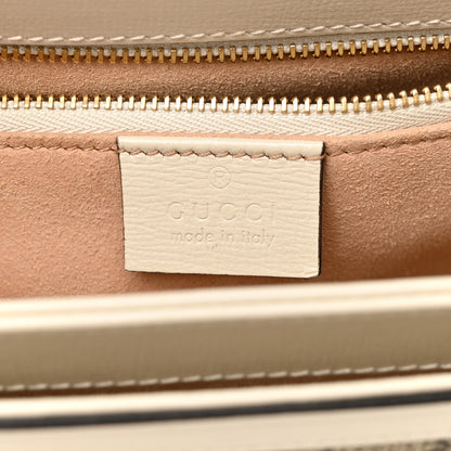 Gucci GG Supreme Monogram Horsebit 1955 Shoulder Bag Beige Mystic White 6 of 13