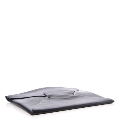 Valentino Garavani Vitello Rockstud Envelope Clutch Bag Black 4 of 9