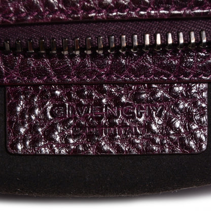 Givenchy Glazed Pebbled Calfskin Mini Lucrezia Aubergine 7 of 10
