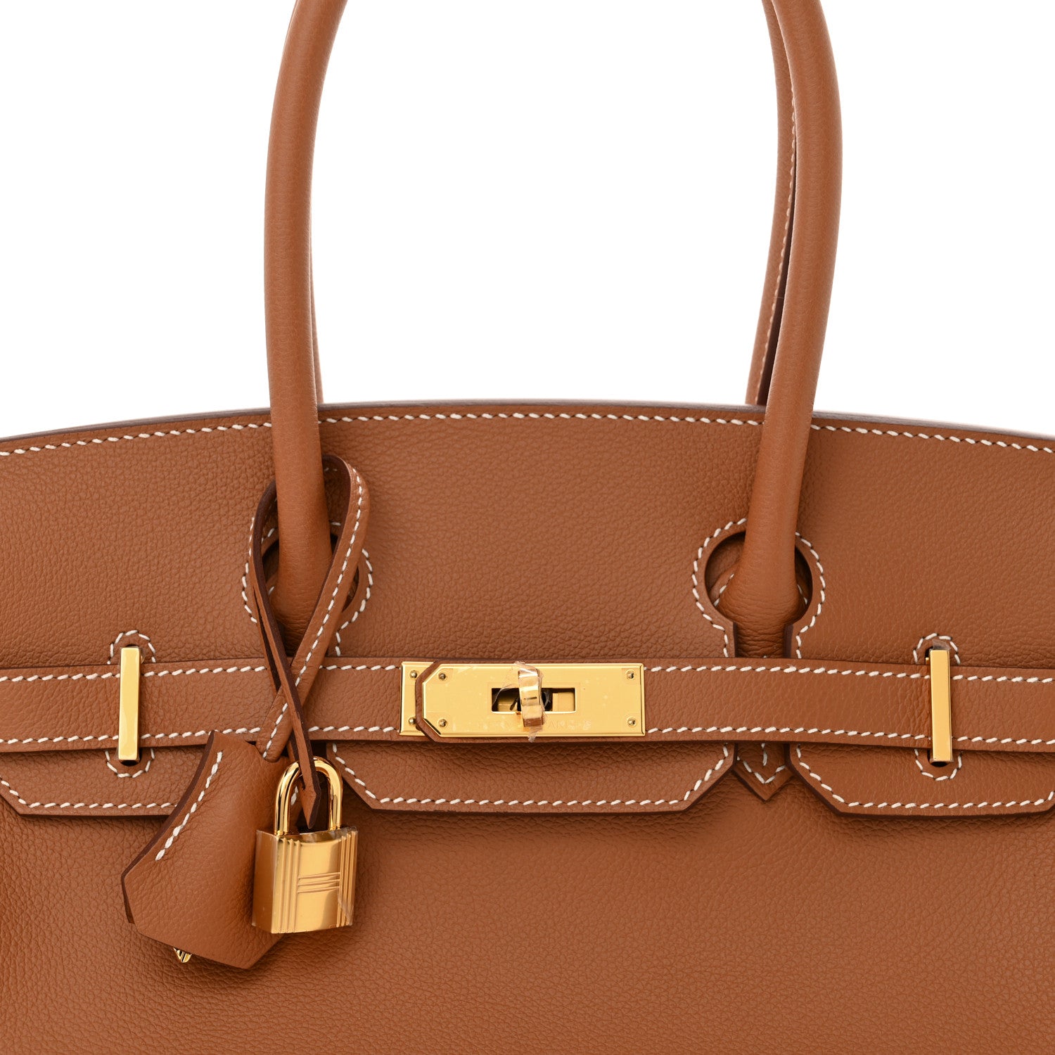 Hermes Evercolor Shoulder Birkin Light 29 Gold 8 of 11