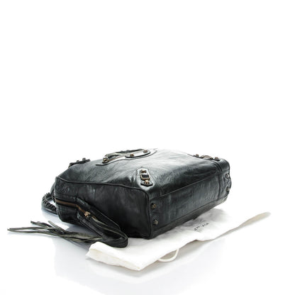 Balenciaga Chevre Classic Hardware Mini Bowling Black 4 of 7