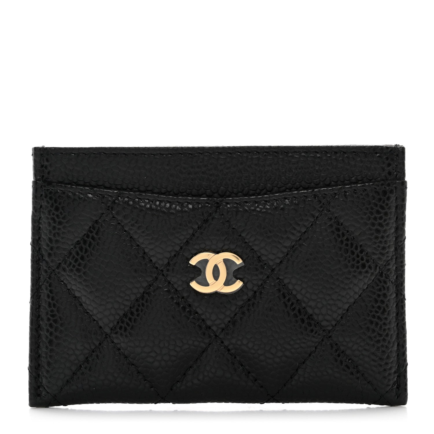 Chanel Caviar Quilted Card Holder Black 1 of 9