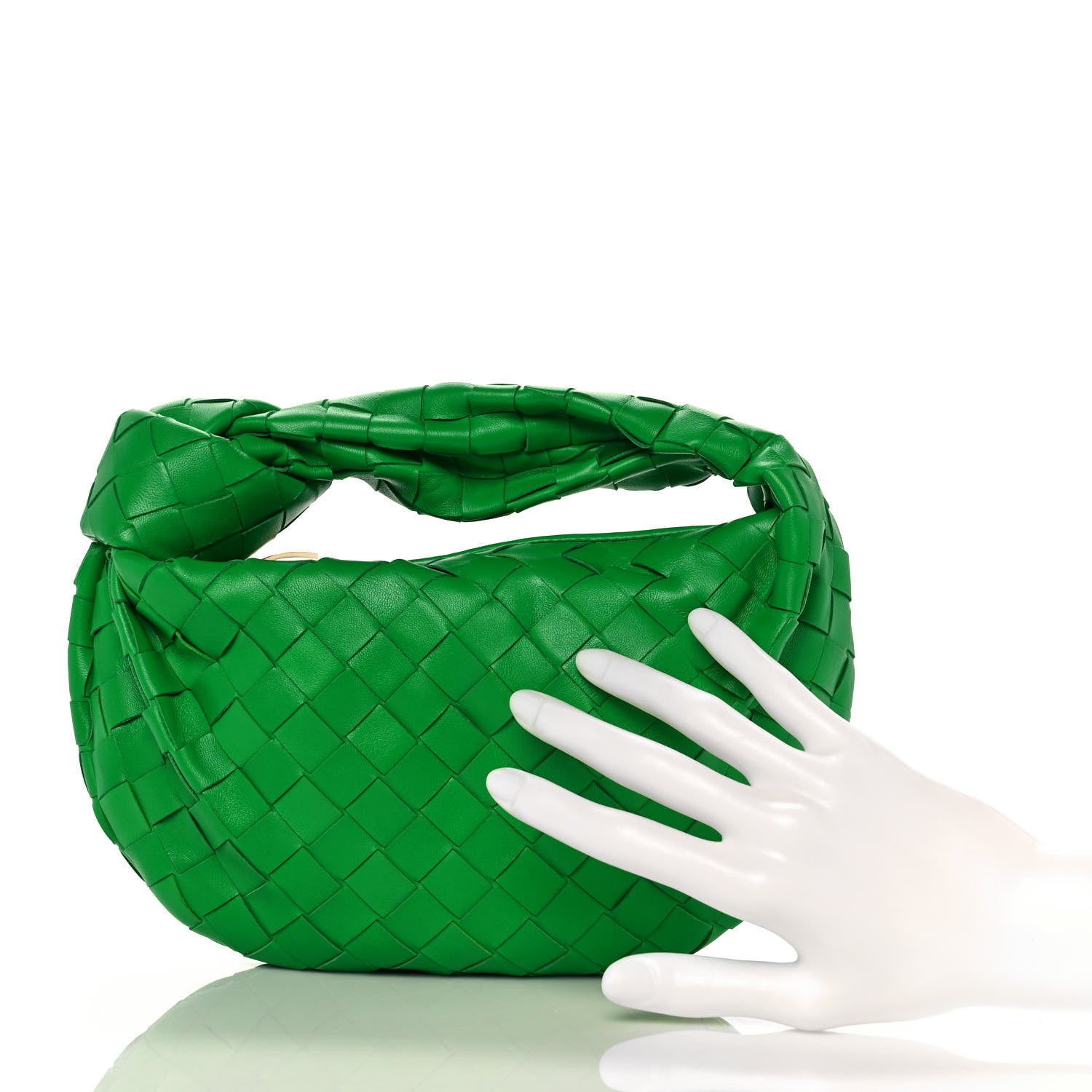 Bottega Veneta Nappa Intrecciato Mini Jodie Parakeet 2 of 9