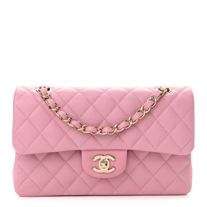 Chanel Caviar Quilted Small Double Flap Light Pink 1 of 11