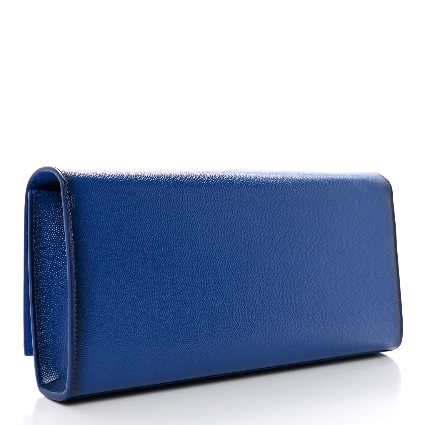 Patent Grain De Poudre Classic Monogram Cassandre Clutch Blue Majorelle