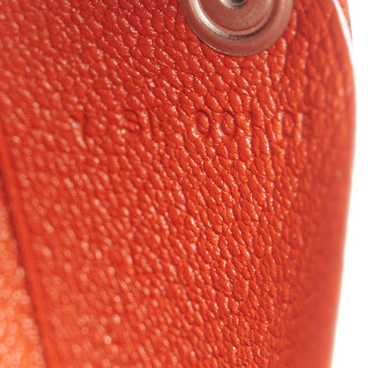 Hermes Chevre Mysore Calvi Card Case Sienne 7 of 8