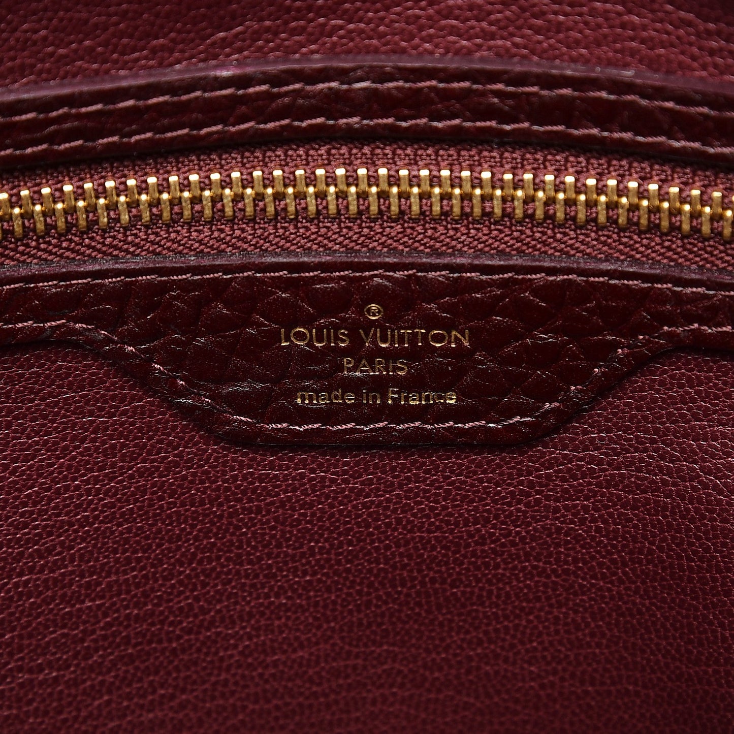 Monogram Ostrich Python Majestueux PM Bordeaux