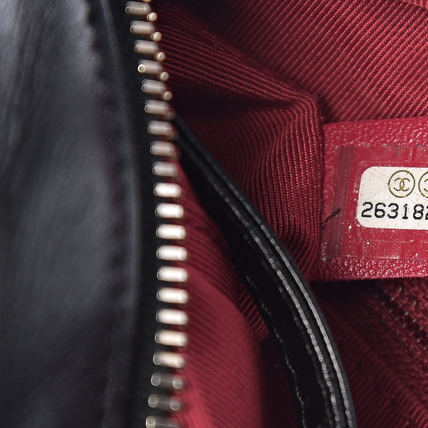 Aged Calfskin Quilted Small Gabrielle Hobo Black