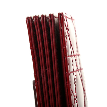 Christian Dior Patent Cannage Lady Dior 5-Gusset Card Holder Scarlet 7 of 7
