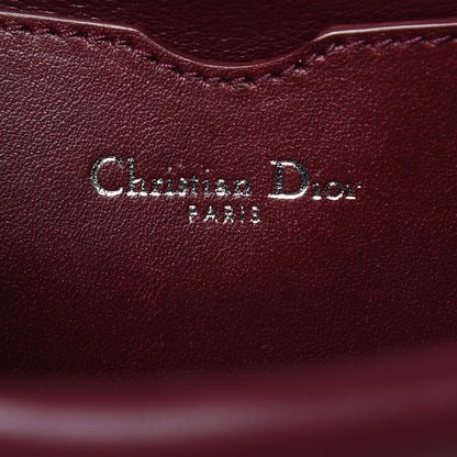 Christian Dior Calfskin Tri-Color Micro Be Dior Flap Pink Burgundy Red 7 of 10