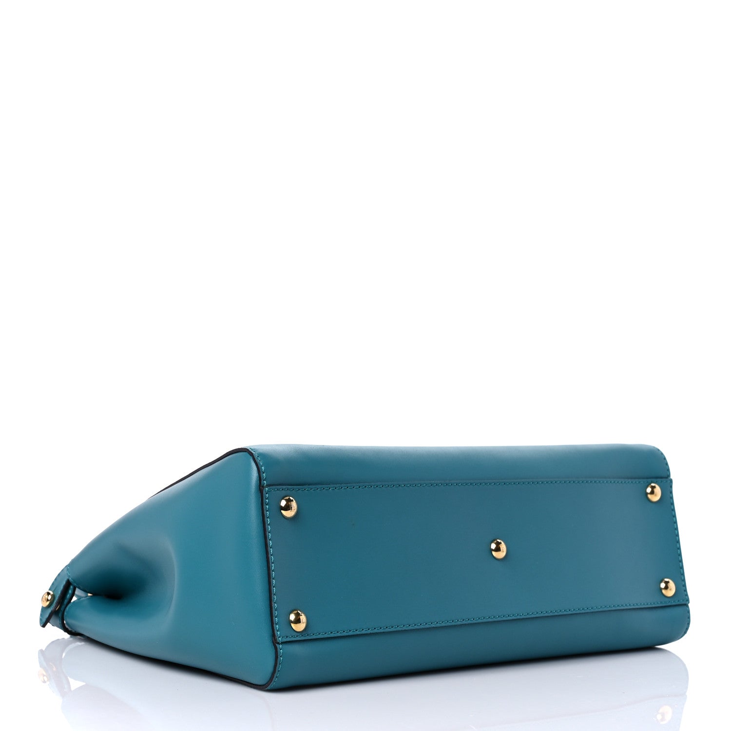 Fendi Vitello Morgan Fabric Jacquard Pequin Medium Peekaboo Iconic Satchel Lago Tobacco Black 3 of 11