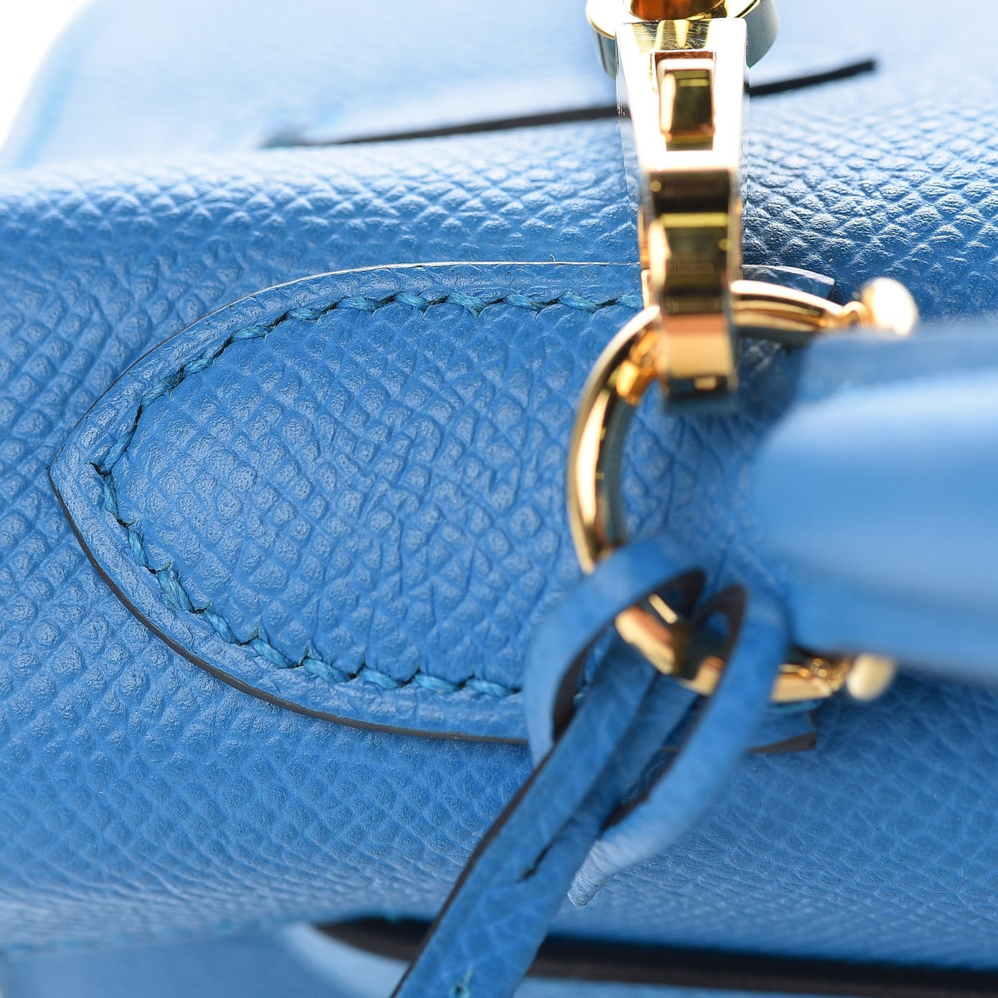 Epsom Kelly Sellier 28 Bleu Zanzibar