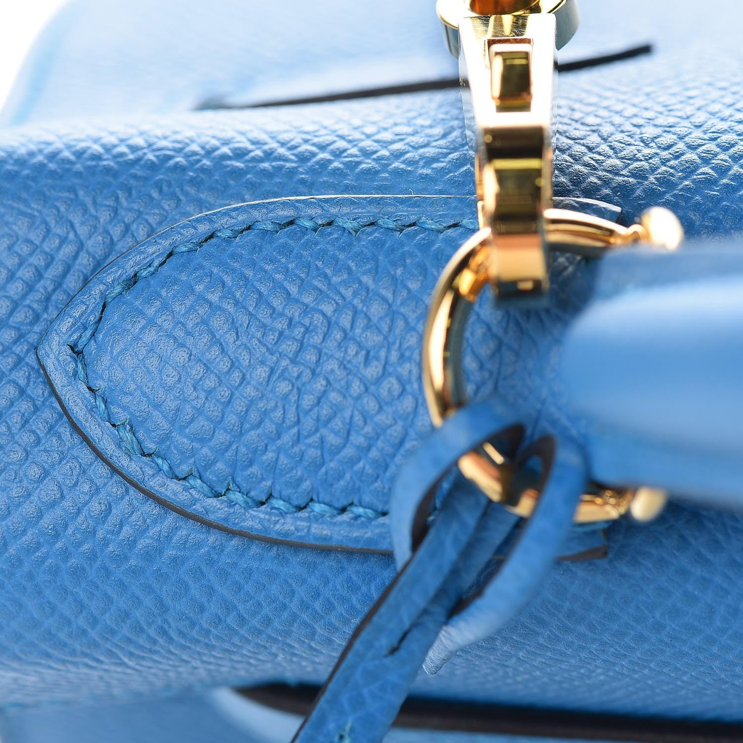 Hermes Epsom Kelly Sellier 28 Bleu Zanzibar 31 of 43