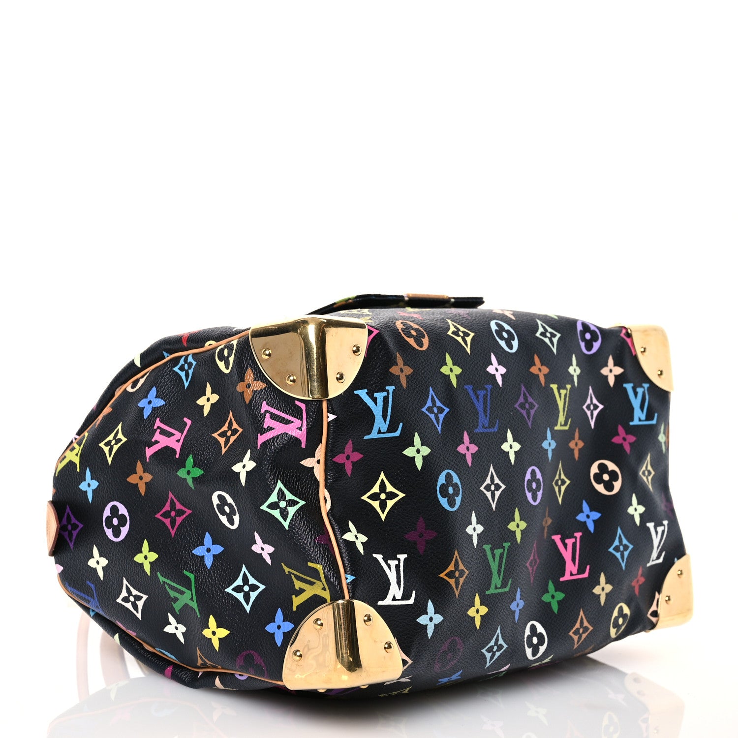 Louis Vuitton Monogram Multicolor Speedy 30 Black 4 of 15