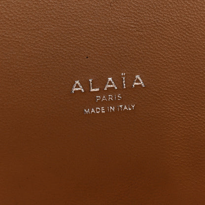 Alaia Nubuck Vienne Wave Mina 25 Bag Terre d'Ombre 7 of 10
