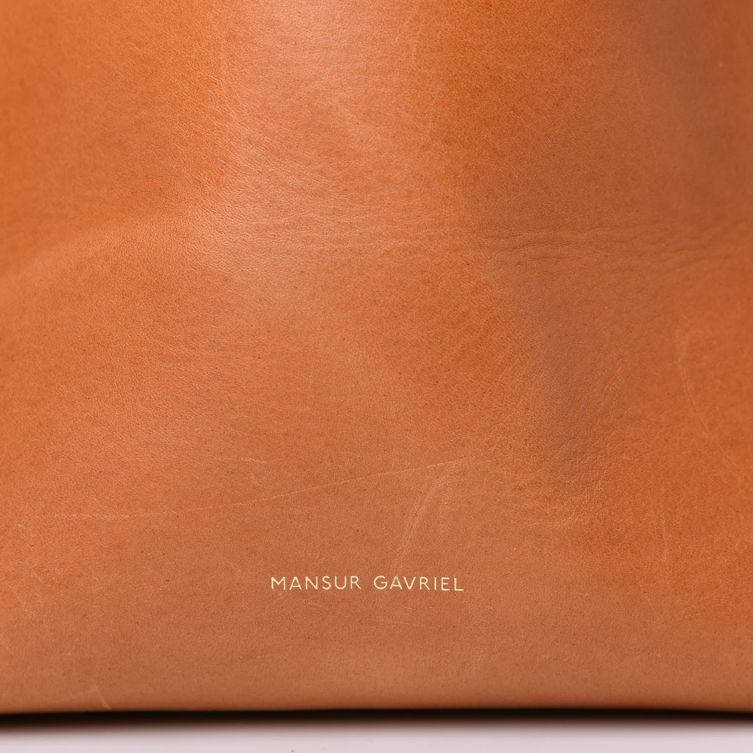 Mansur Gavriel Vegetable Tanned Calfskin Bucket Bag Cammello Rosa 8 of 8