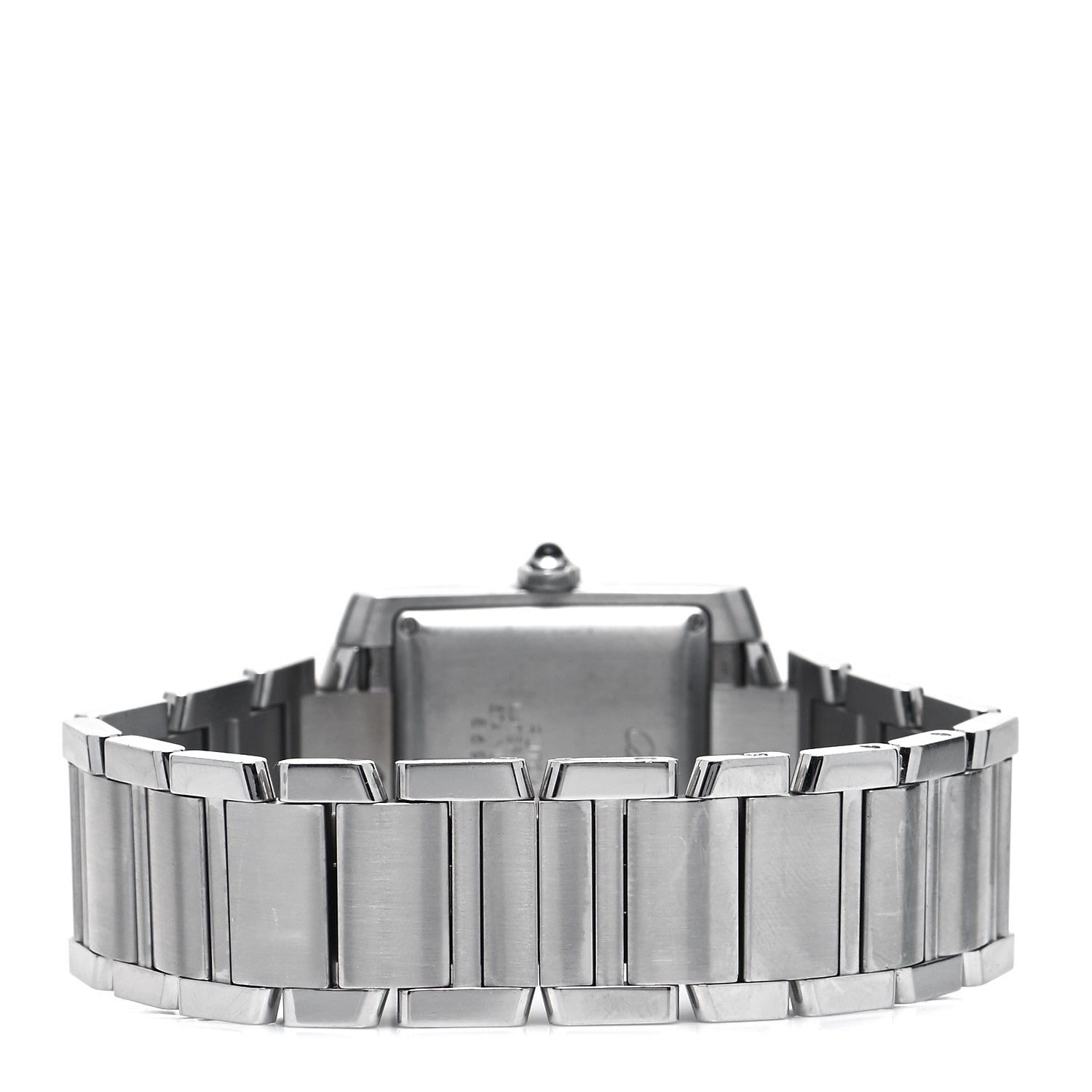 Cartier Stainless Steel 28mm Tank Francaise Automatic Watch 6 of 9