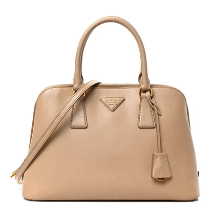 Prada Saffiano Lux Medium Promenade Tote Sabbia 1 of 8