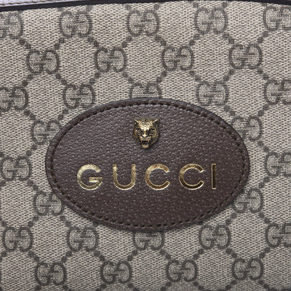 Gucci GG Supreme Monogram Web Neo Vintage Shoulder Bag Beige New Acero Crop 10 of 10