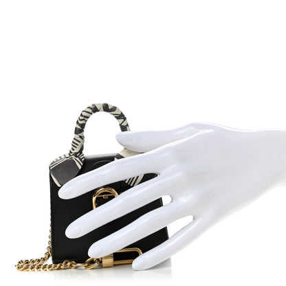 Delvaux Ribbon Brillant Bag Charm Brown 2 of 7