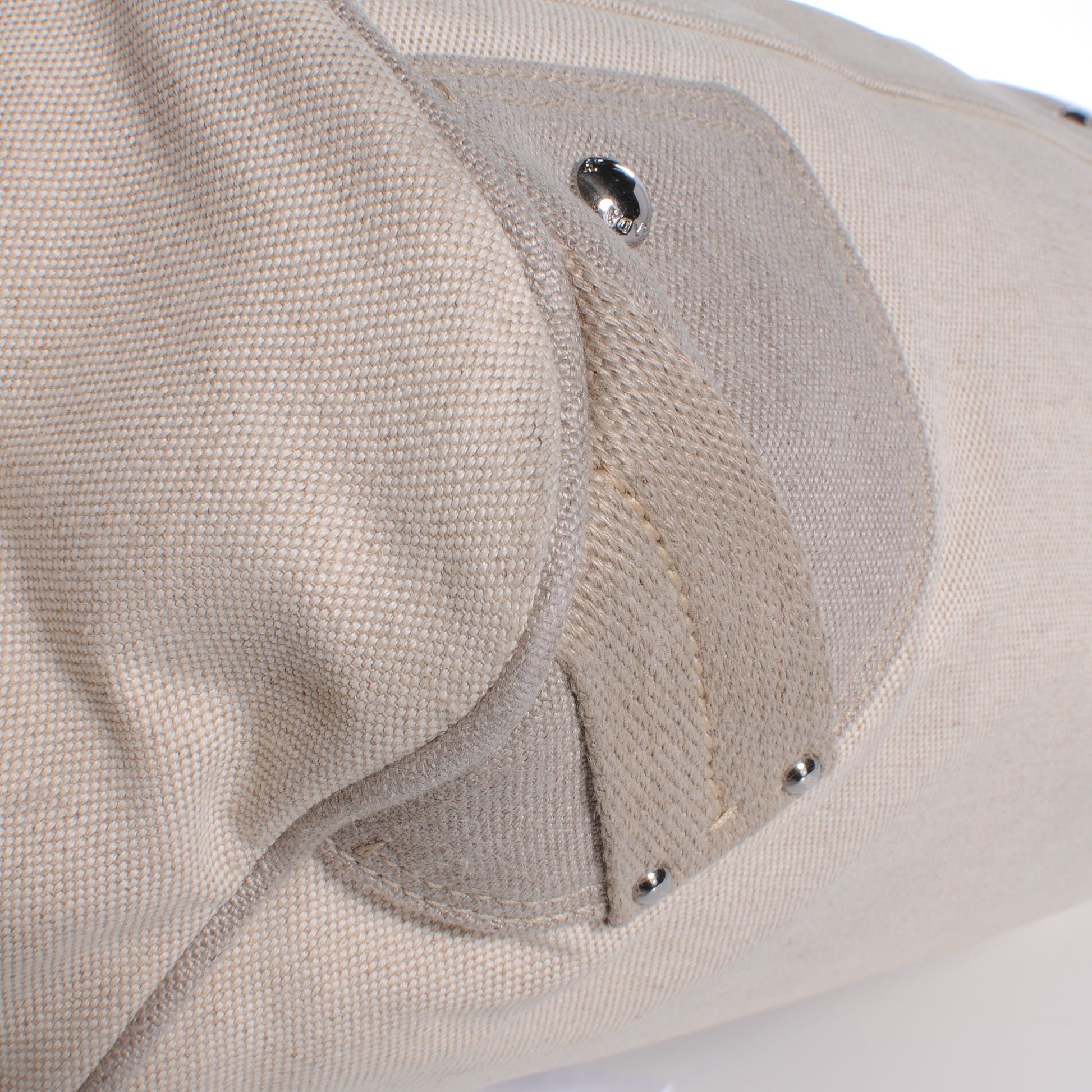 Prada Canvas Frame Bag Naturale 5 of 10