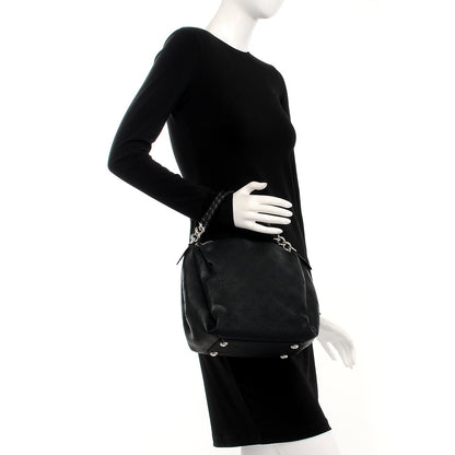 Louis Vuitton Mahina Babylone Chain BB Black 3 of 9