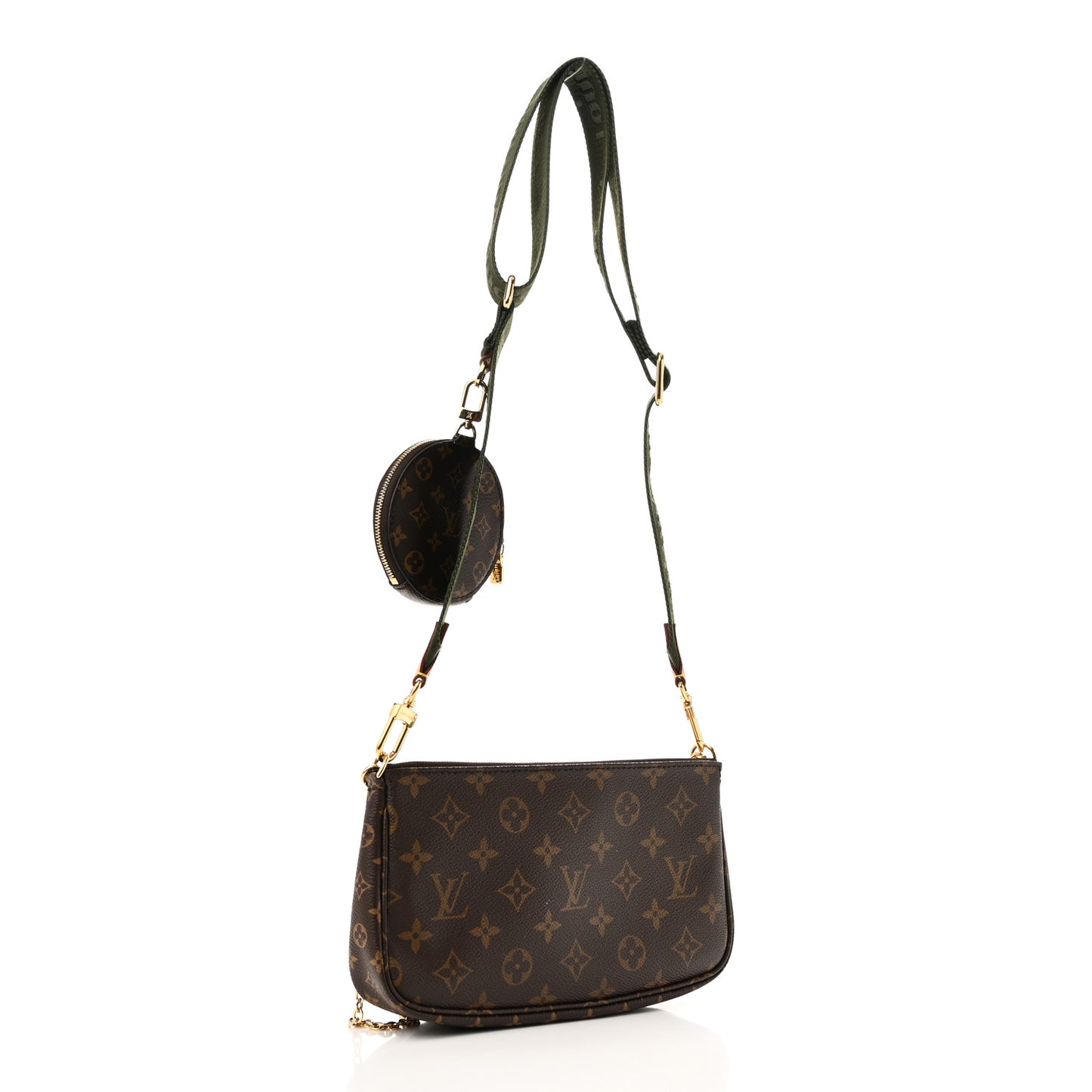 Monogram Multi Pochette Accessories Kaki