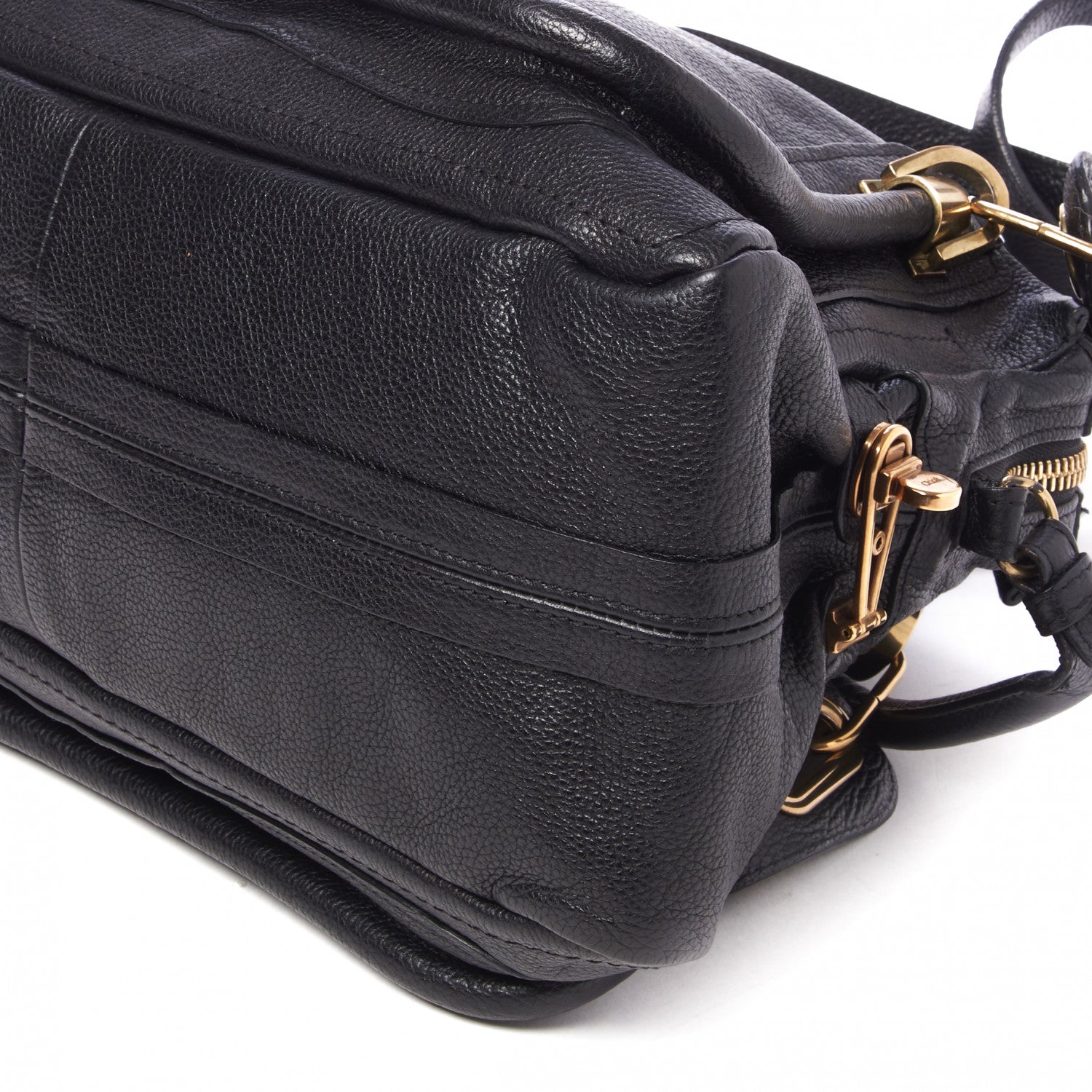 Chloe Calfskin Medium Paraty Black 5 of 7
