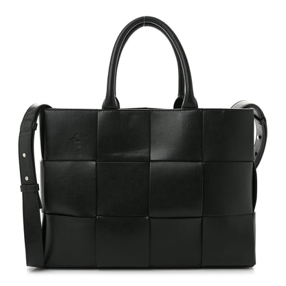 Bottega Veneta Nappa Maxi Intreccio Small Arco East West Tote Dark Green 1 of 10