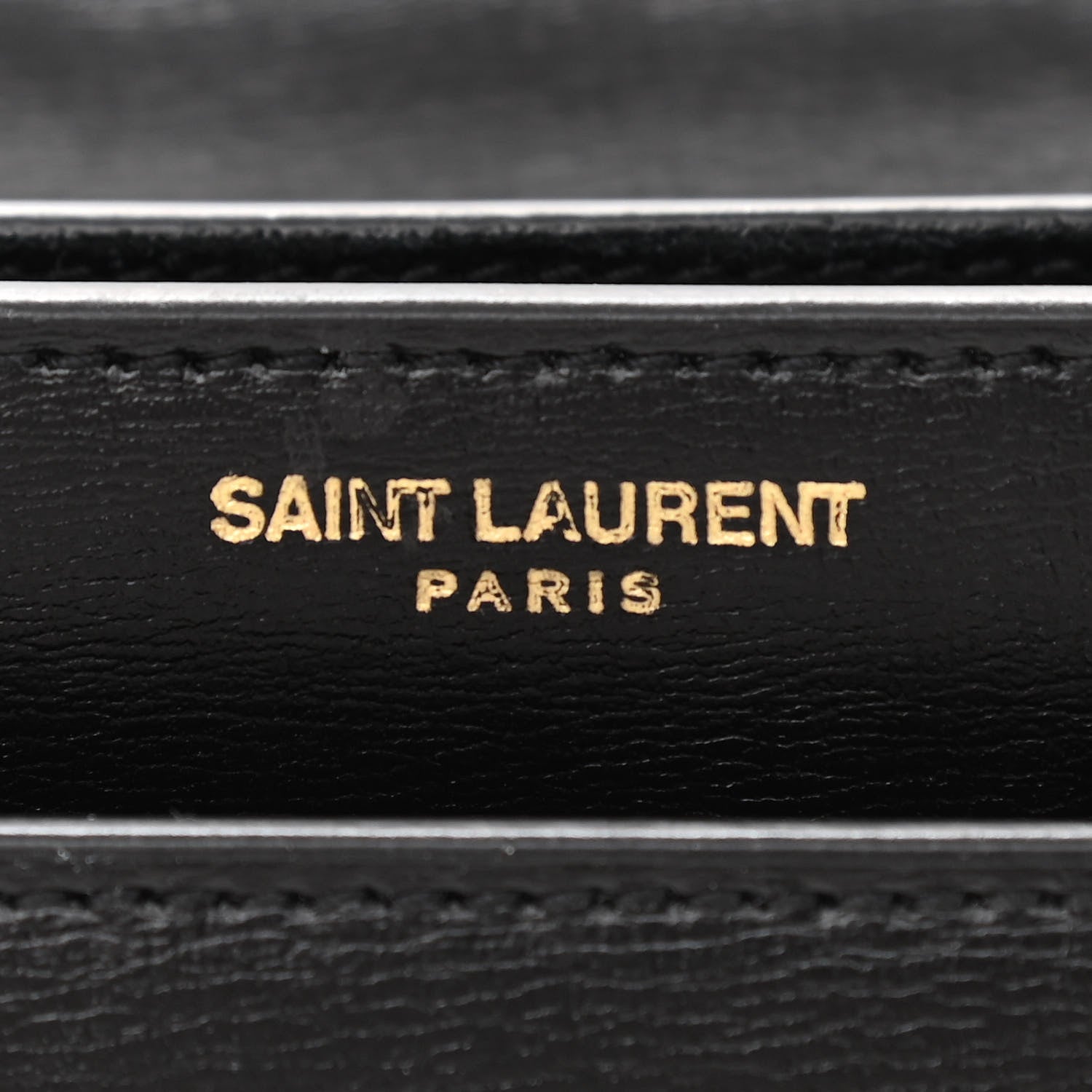 Saint Laurent Smooth Calfskin Medium Monogram Sunset Satchel Black 5 of 10