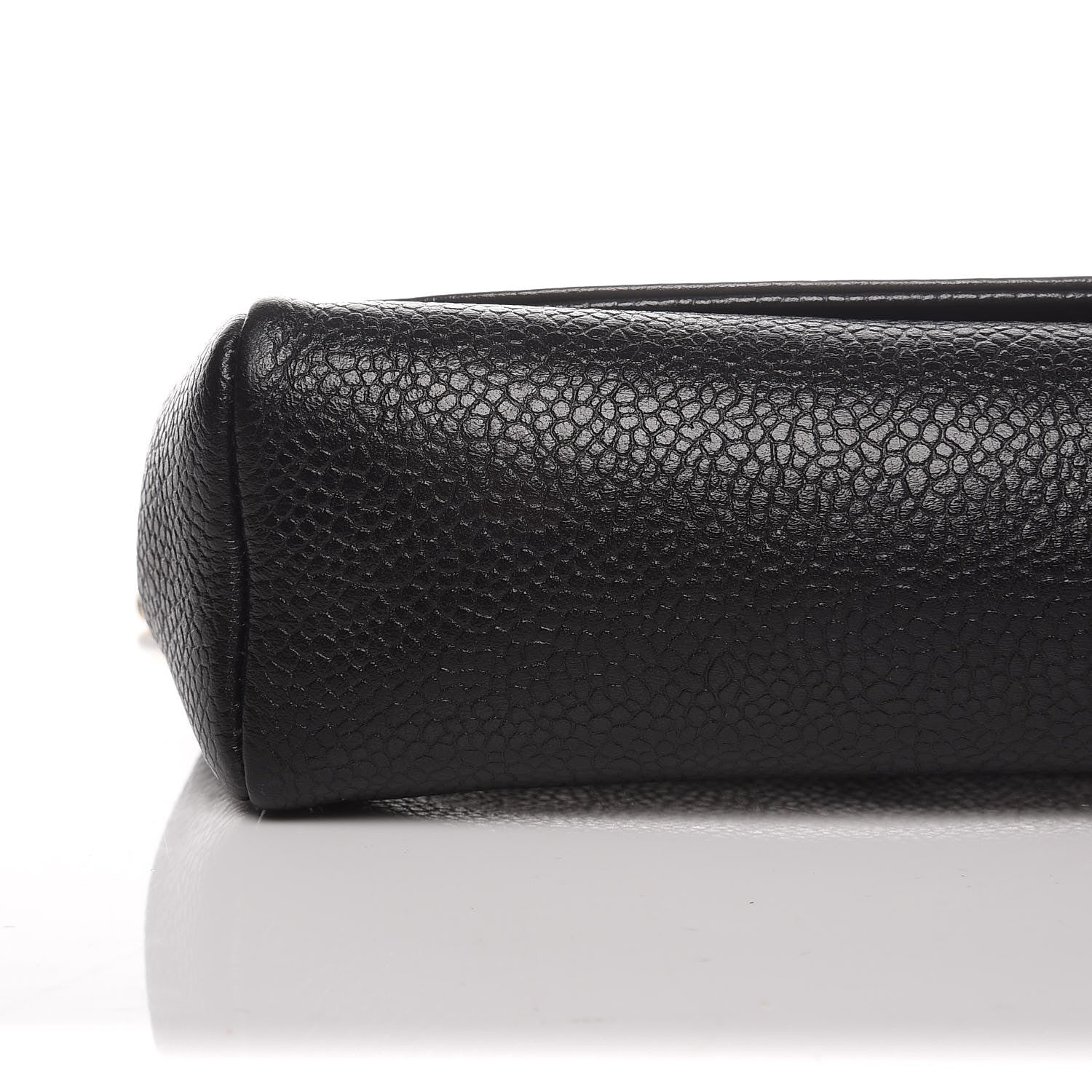 Chanel Caviar CC Flap Cosmetic Case Black 6 of 10