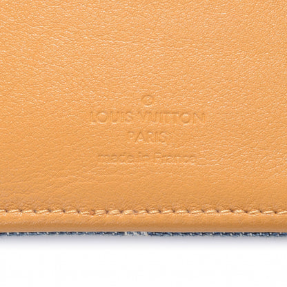 Louis Vuitton Denim Amelia Wallet Blue 5 of 8
