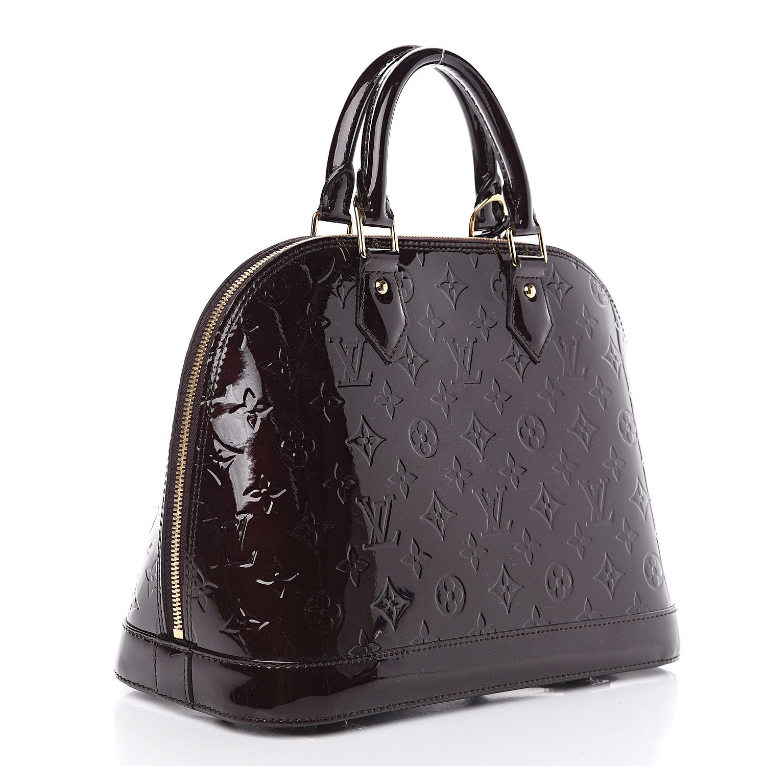 Louis Vuitton Vernis Alma PM Amarante 2 of 7
