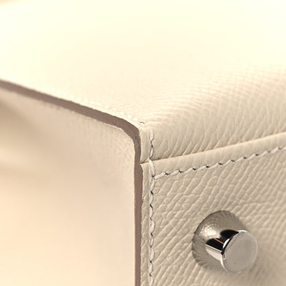 Hermes Epsom Kelly Sellier 25 Craie 10 of 12