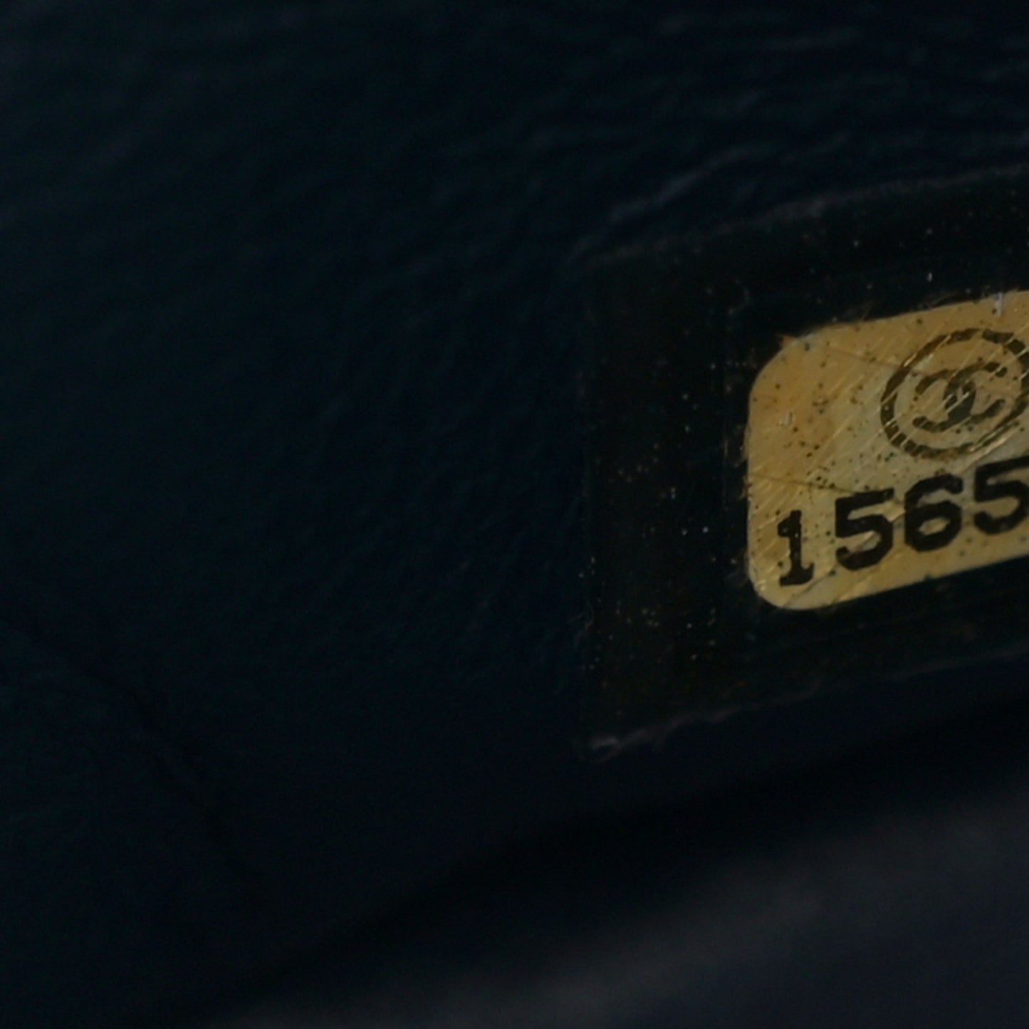 Caviar Quilted Jumbo Double Flap Navy