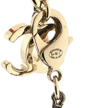 Chanel Metal Beaded CC Bracelet Gold 4 of 5