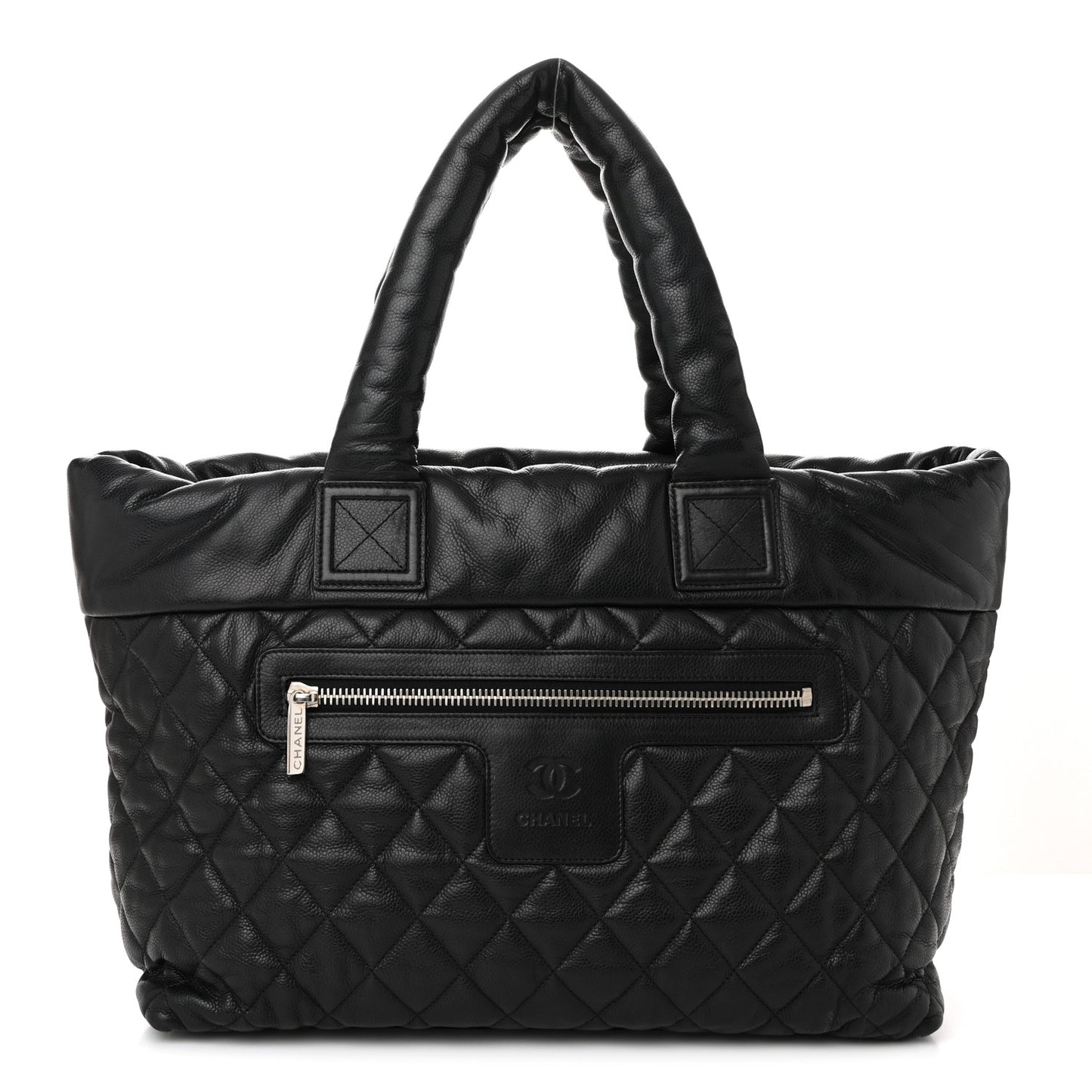 Caviar Quilted Large Coco Cocoon Black