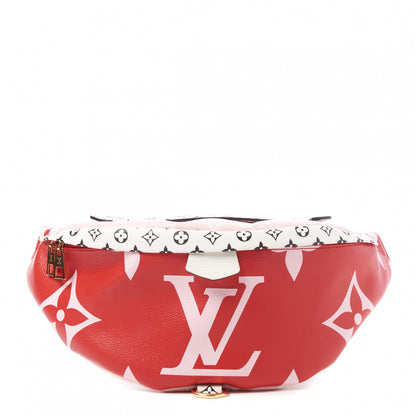 Louis Vuitton Monogram Giant Bumbag Rouge 1 of 9