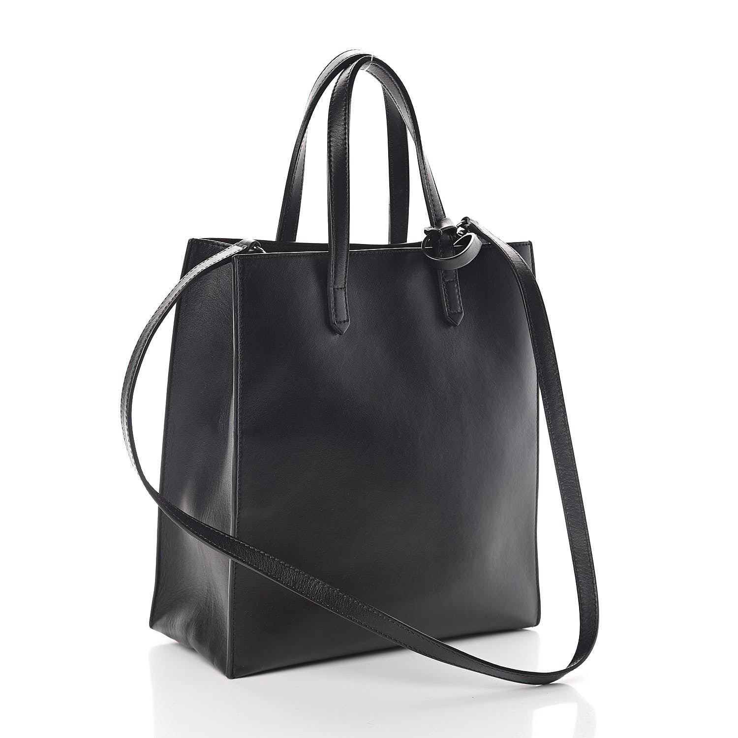 Givenchy Calfskin Bambi Print Small Stargate Shopper Tote Black 4 of 10