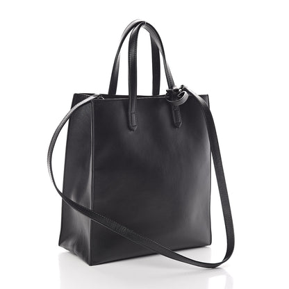 Givenchy Calfskin Bambi Print Small Stargate Shopper Tote Black 4 of 10