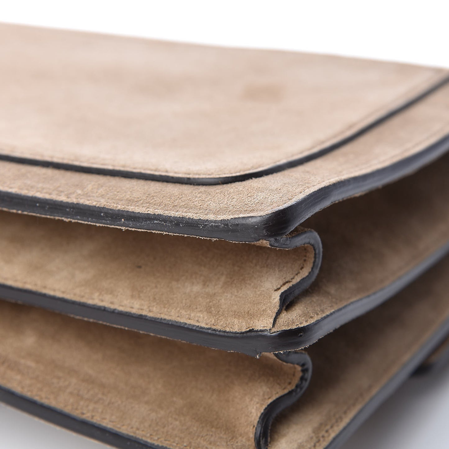 Suede Medium Dionysus Shoulder Bag Taupe