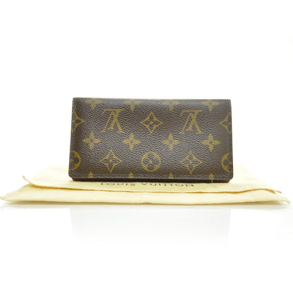 Louis Vuitton Monogram Simple Checkbook Holder Wallet 2 of 8