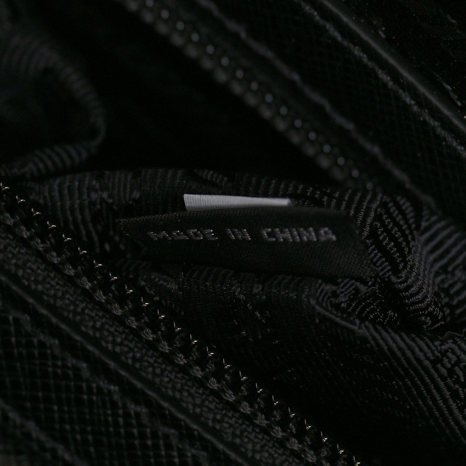 Prada Tessuto Nylon Saffiano Metal Triangle Logo Work Bag Black 5 of 7