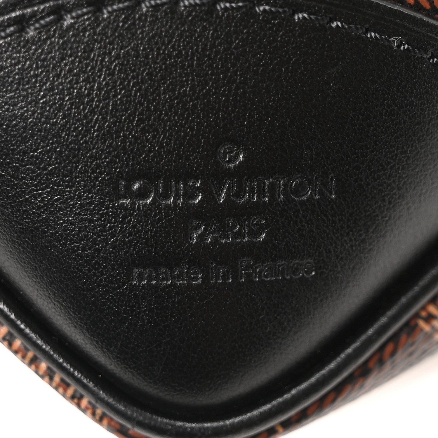Louis Vuitton Damier Ebene Odeon MM Black Black 6 of 9