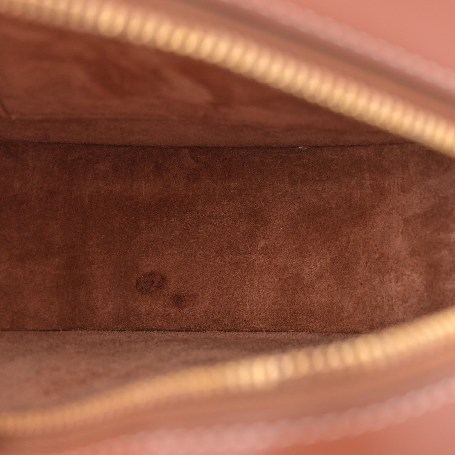 Celine Smooth Calfskin Cuir Triomphe Oval Bag Tan 5 of 11