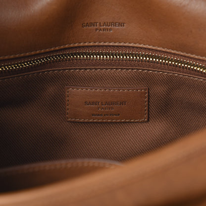 Saint Laurent Calfskin Monogram Medium Niki Chain Satchel Cognac 5 of 15
