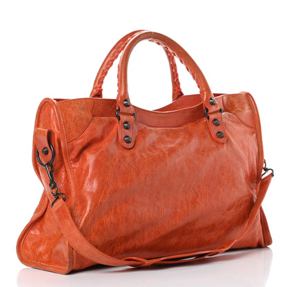 Balenciaga Agneau Classic Hardware City Mandarine 3 of 15