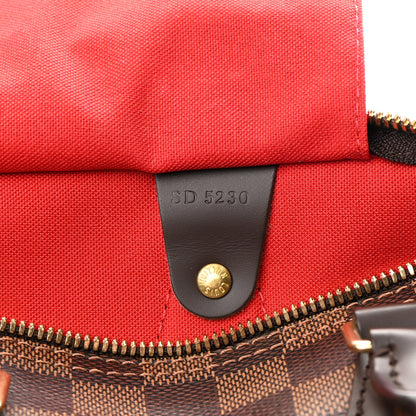 Louis Vuitton Damier Ebene Speedy Bandouliere 25 7 of 12