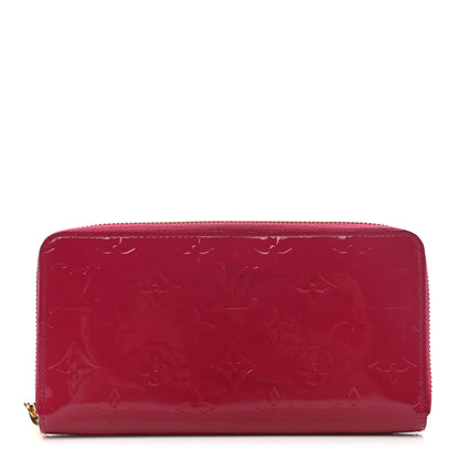 Louis Vuitton Vernis Zippy Wallet Fuchsia 1 of 8