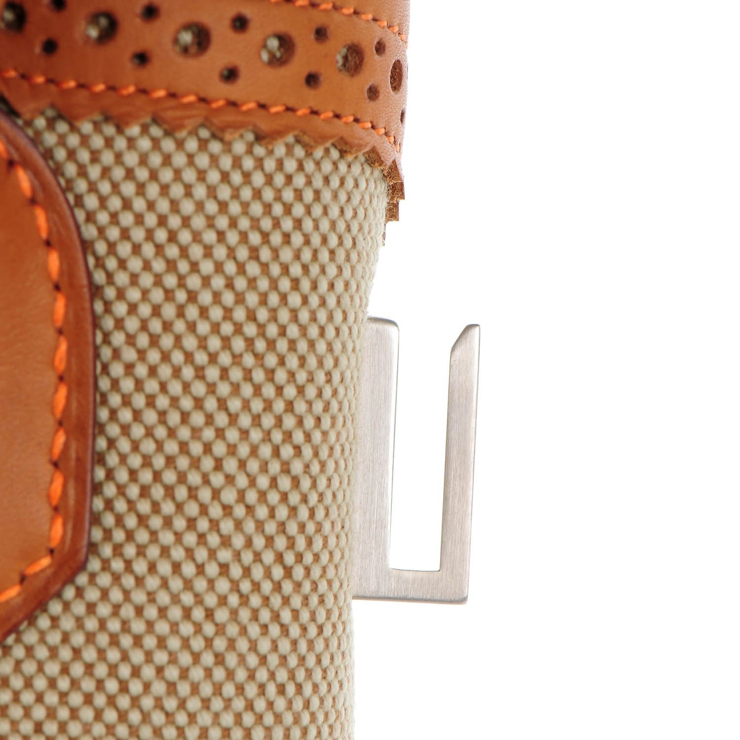 Barenia Toile Ghillies Birkin 35 Fauve